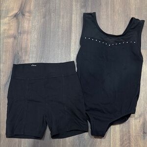 Leotard with Shorts